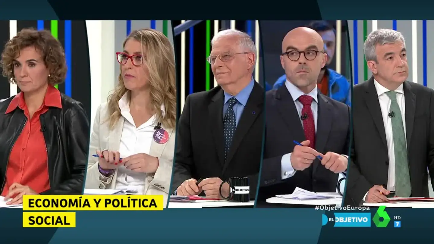 Imagen de los cabezas de lista al Parlamento Europeo Imagen de los cabezas de lista al Parlamento Europeo