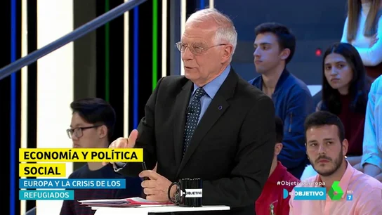 Josep Borrell en El Objetivo Josep Borrell en El Objetivo