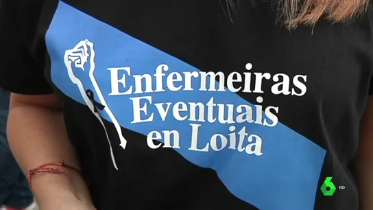 Los gallegos visten de luto para presentarse a las oposiciones de enfermería en protesta por sus condiciones laborales Los gallegos visten de luto para presentarse a las oposiciones de enfermería en protesta por sus condiciones laborales