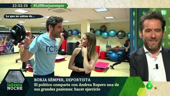 laSexta Noche descubre el lado más desconocido de Borja Semper laSexta Noche descubre el lado más desconocido de Borja Semper