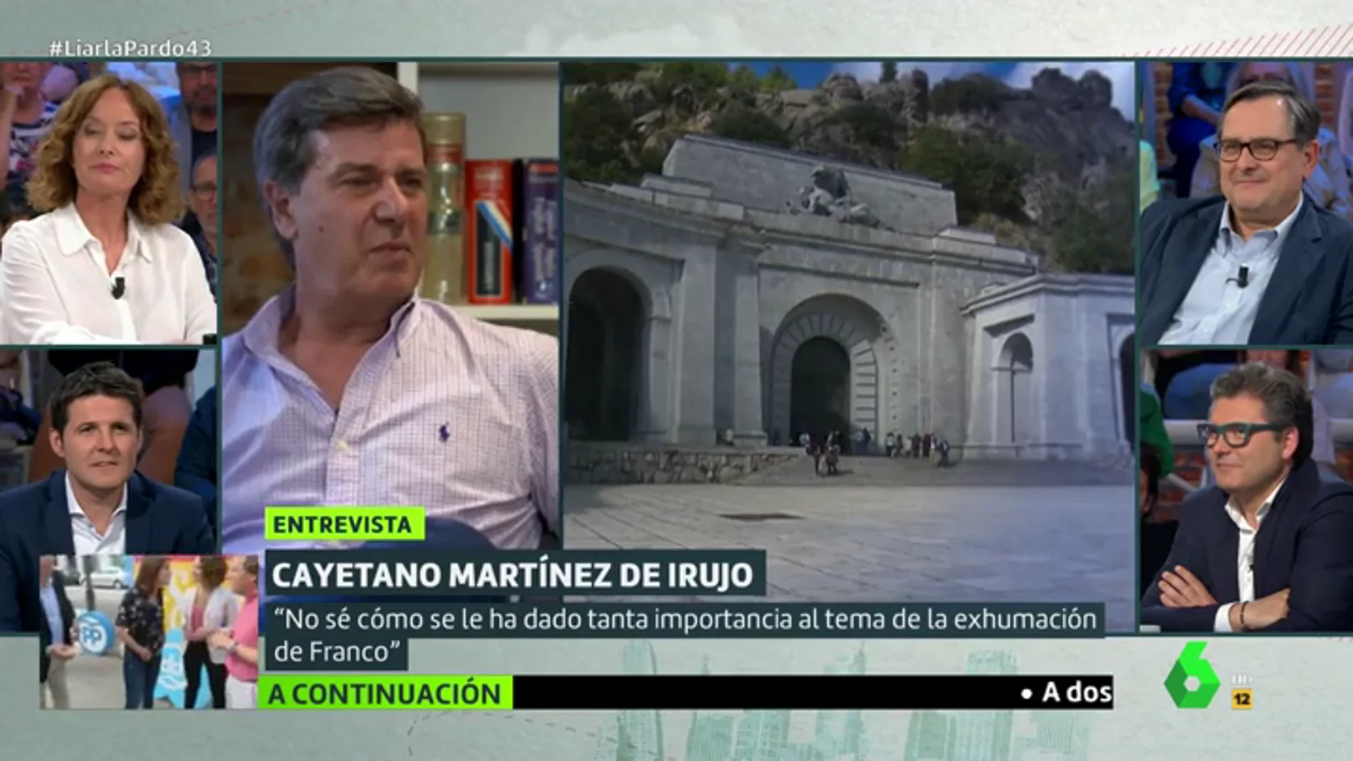 La opinión de Cayetano Martínez de Irujo sobre la exhumación de Franco: "El Valle de los Caídos es un sitio terrible"