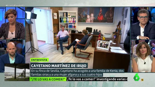 El lado más solidario de Cayetano Martínez de Irujo: acogió a una familia de Afganistán, otra siria y refugiados africanos El lado más solidario de Cayetano Martínez de Irujo: acogió a una familia de Afganistán, otra siria y refugiados africanos