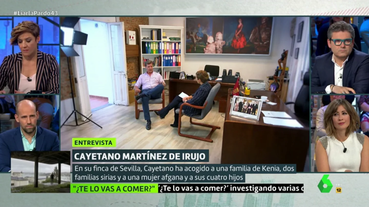 El lado más solidario de Cayetano Martínez de Irujo: acogió a una familia de Afganistán, otra siria y refugiados africanos El lado más solidario de Cayetano Martínez de Irujo: acogió a una familia de Afganistán, otra siria y refugiados africanos