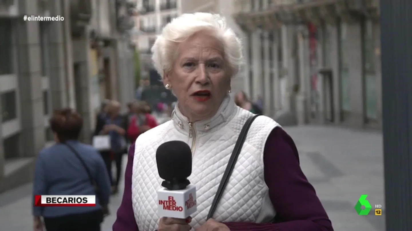 Son mayores de 40 y hasta tienen canas: El Intermedio recoge las quejas de estos becarios Son mayores de 40 y hasta tienen canas: El Intermedio recoge las quejas de estos becarios