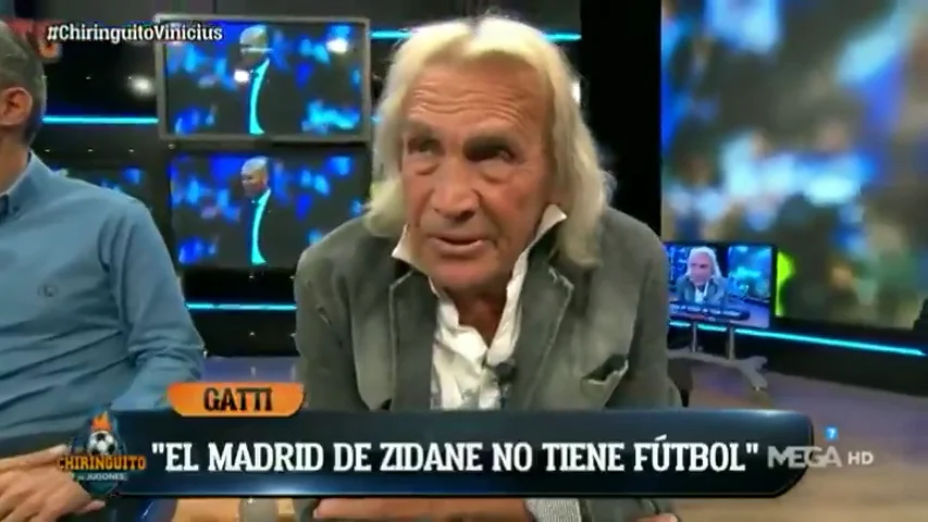 La dura crítica de Gatti contra Zidane: "No tiene idea de fútbol, no hizo nada cuando el Real Madrid ganó"