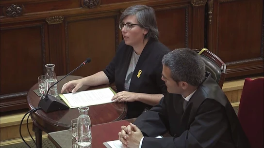 La exdiputada de la CUP Mireia Boya La exdiputada de la CUP Mireia Boya