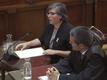 La exdiputada de la CUP Mireia Boya La exdiputada de la CUP Mireia Boya