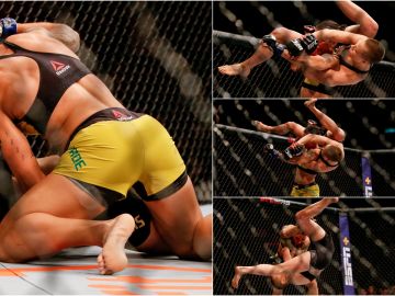 El brutal ko de Jessica Andrade a Rose Namajunas El brutal ko de Jessica Andrade a Rose Namajunas