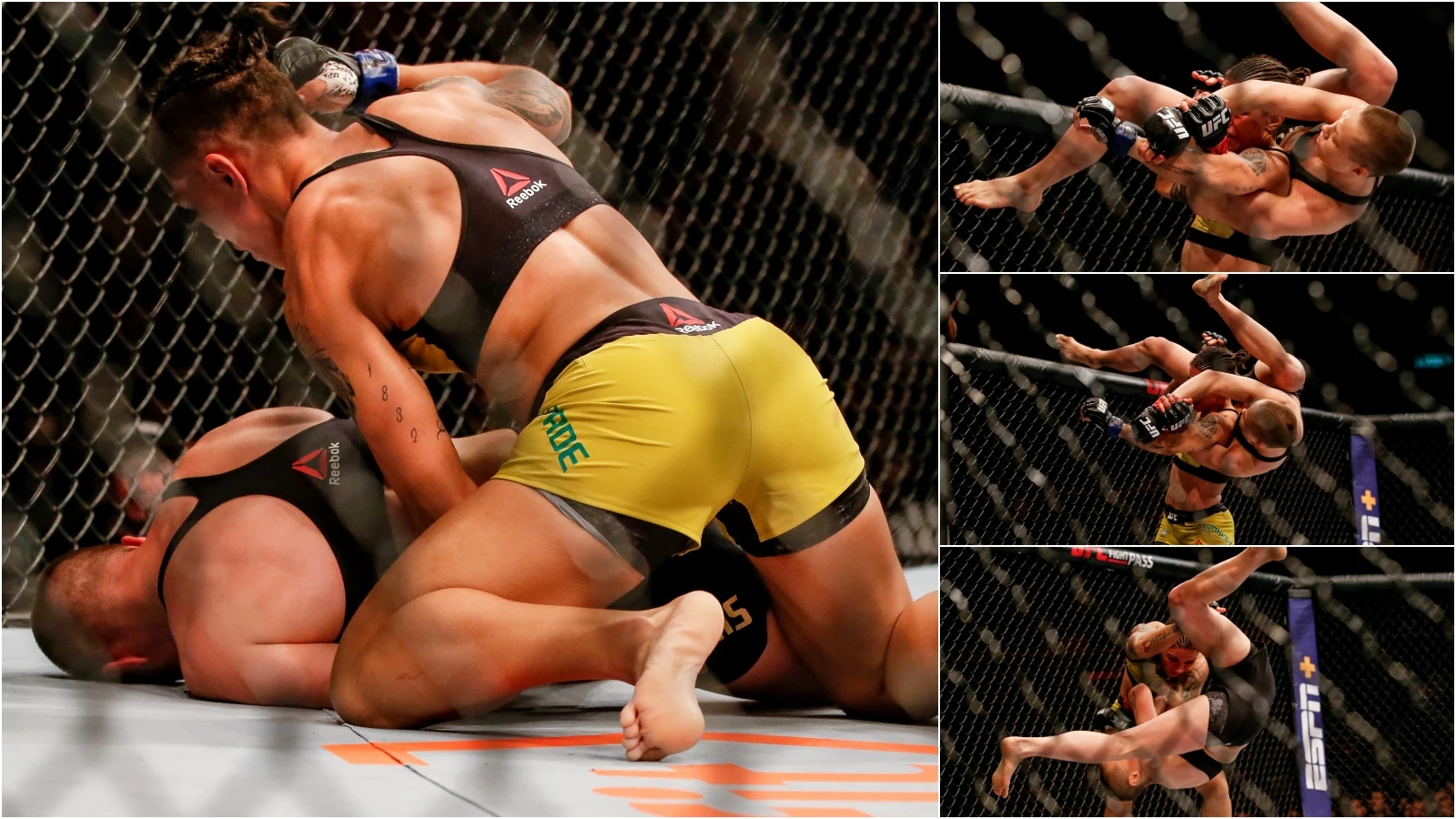 El brutal ko de Jessica Andrade a Rose Namajunas