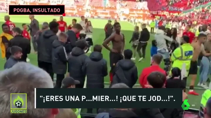 La reacción viral de Pogba: pide perdón tras ser insultado por la afición