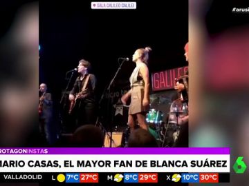 Blanca Suárez sube al escenario en la sala Galileo Blanca Suárez sube al escenario en la sala Galileo