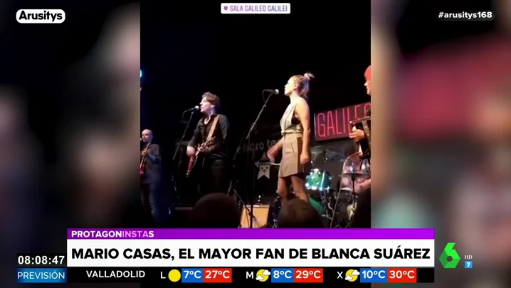 Blanca Suárez sube al escenario en la sala Galileo