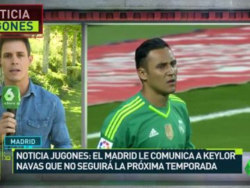 El Real Madrid le comunica a Keylor Navas que no cuenta con él El Real Madrid le comunica a Keylor Navas que no cuenta con él