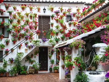Patios engalanados Patios engalanados