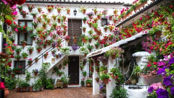 Patios engalanados
