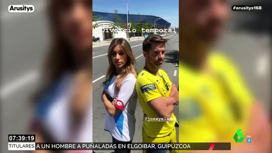 La tensión futbolera de Paula del Fraile y "su pariento" La tensión futbolera de Paula del Fraile y "su pariento"