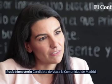 Rocío Monasterio, candidata de Vox a la presidencia de la Comunidad de Madrid Rocío Monasterio, candidata de Vox a la presidencia de la Comunidad de Madrid
