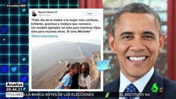 La bonita declaración de amor de Barack Obama a Michelle por el Día de la Madre