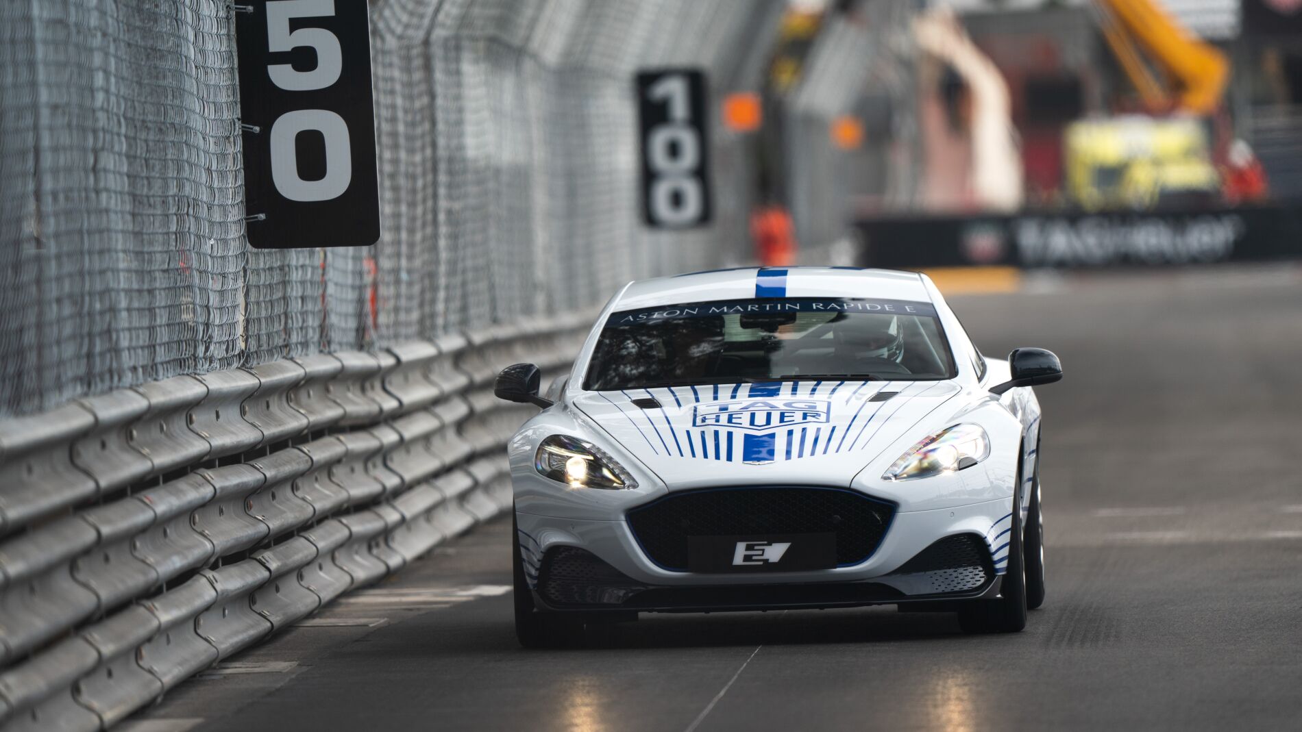 Aston Martin Rapide E en el ePrix de Mónaco 