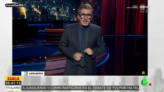 La reflexión de Andreu Buenafuente sobre Eurovisión: "Está la gente de Israel como para ponerse a cantar" La reflexión de Andreu Buenafuente sobre Eurovisión: "Está la gente de Israel como para ponerse a cantar"