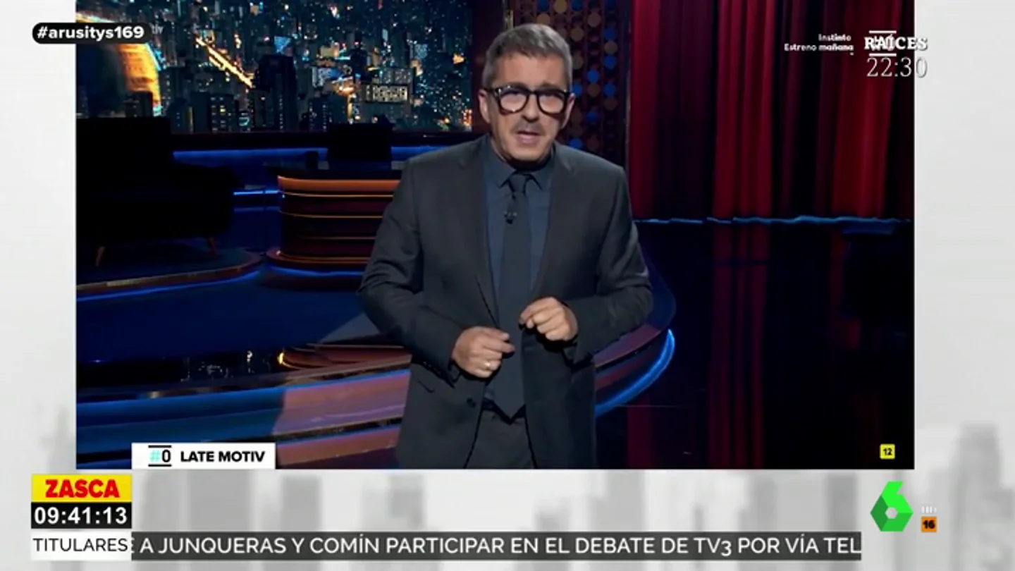 La reflexión de Andreu Buenafuente sobre Eurovisión: "Está la gente de Israel como para ponerse a cantar" La reflexión de Andreu Buenafuente sobre Eurovisión: "Está la gente de Israel como para ponerse a cantar"