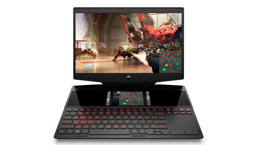 La pantalla secundaria es de seis pulgadas y táctil