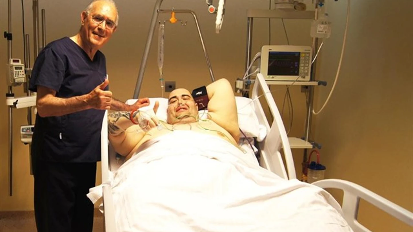 Teo Rodríguez con el doctor Carlos Ballesta Teo Rodríguez con el doctor Carlos Ballesta