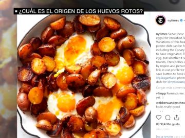 ¿Dónde está el origen de los huevos rotos?, el 'The New York Times' los sitúa en las Islas Canarias ¿Dónde está el origen de los huevos rotos?, el 'The New York Times' los sitúa en las Islas Canarias