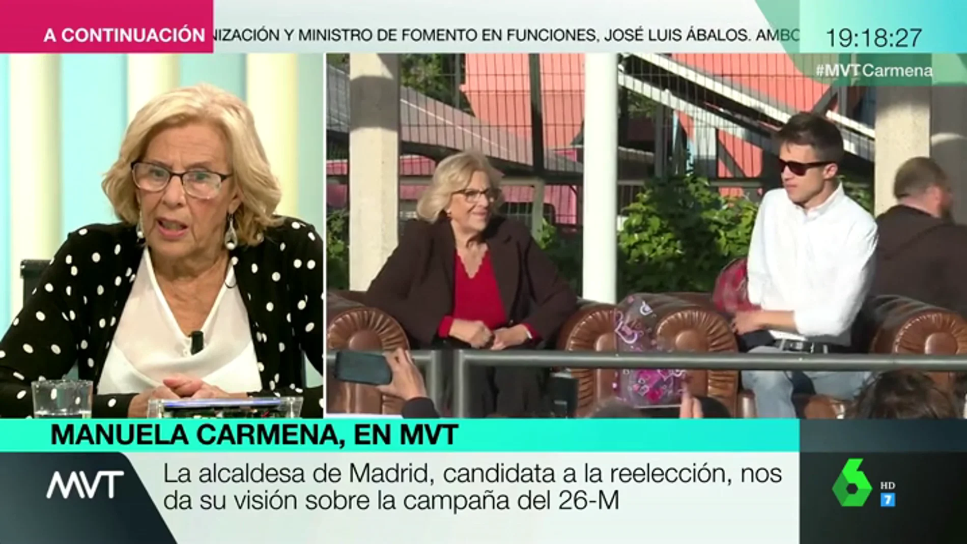 La razón por la que Manuela Carmena no hará la oposición en el Ayuntamiento de Madrid