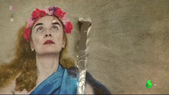 Aparece rajada una obra polémica por "ofender las creencias religiosas" Aparece rajada una obra polémica por "ofender las creencias religiosas"