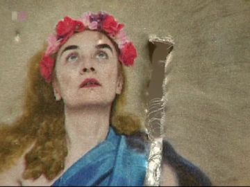Aparece rajada una obra polémica por "ofender las creencias religiosas" Aparece rajada una obra polémica por "ofender las creencias religiosas"