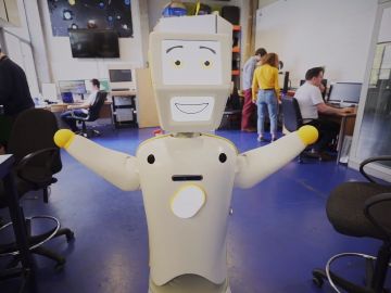El robot 'Stevie II' El robot 'Stevie II'