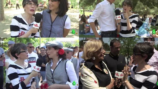 Thais Villas se va de verbena de San Isidro con los políticos Thais Villas se va de verbena de San Isidro con los políticos