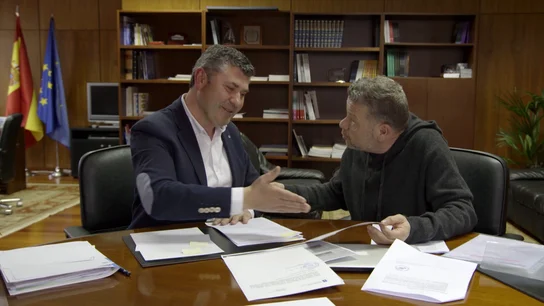 Alberto Chicote y el delegado de Gobierno de la Xunta en A Coruña Alberto Chicote y el delegado de Gobierno de la Xunta en A Coruña