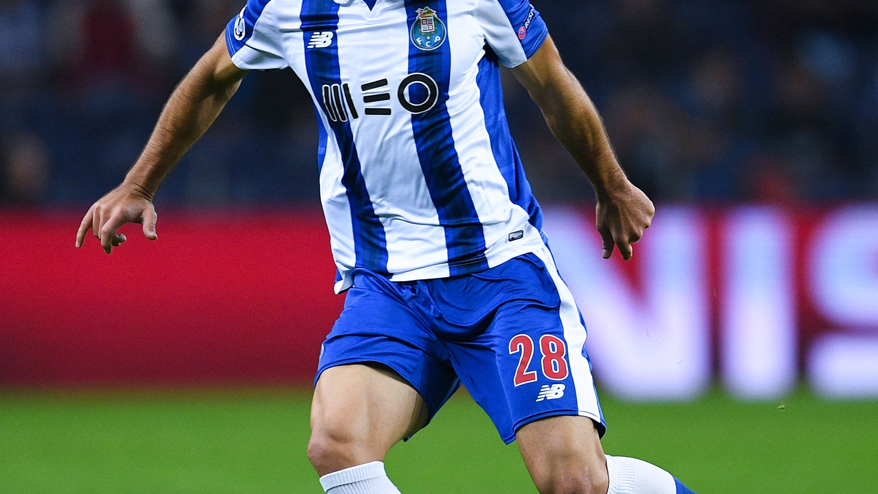 Felipe durante un partido con el Oporto