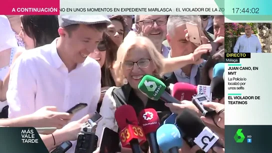 El divertido malentendido que ha desatado las risas de Errejón y Carmena: "Ahí sí que revolucionamos Sna Isidro" El divertido malentendido que ha desatado las risas de Errejón y Carmena: "Ahí sí que revolucionamos Sna Isidro"