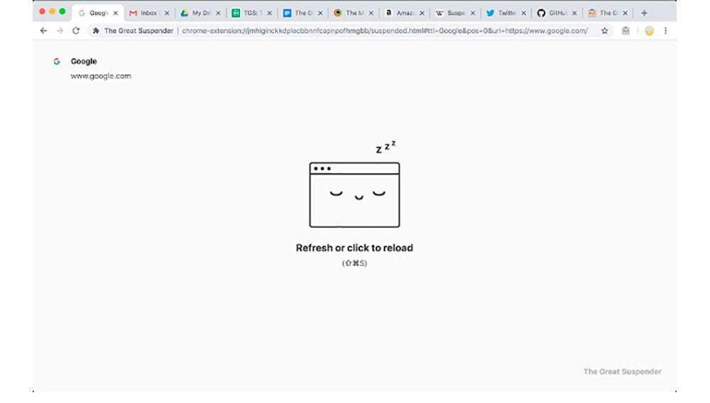Para reactivar una pestaña solo hay que pulsarla