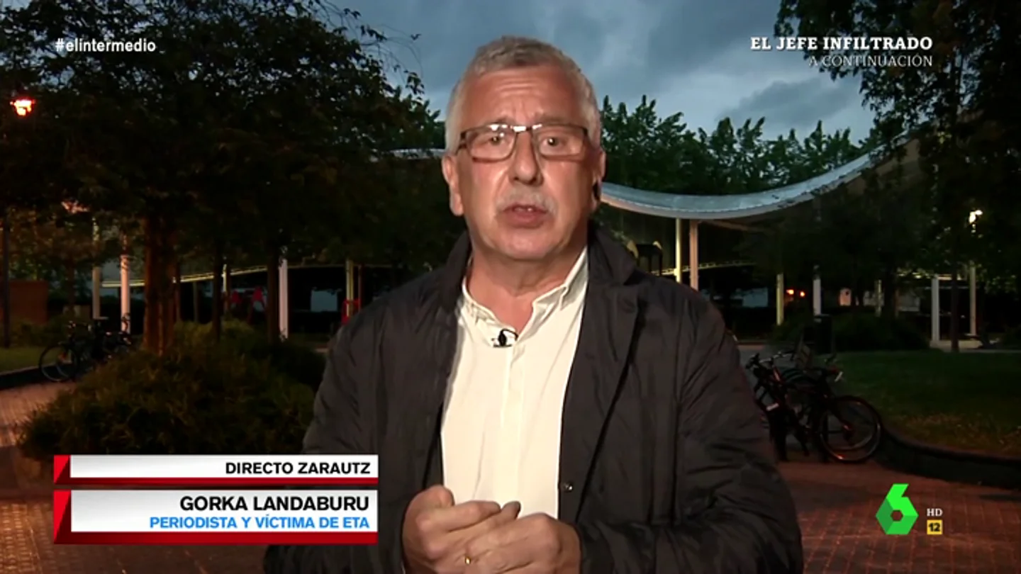 Gorka Landaburu, periodista y víctima de ETA: "Tienen que hacer autocrítica, y reconocer que matar no sirvió para nada" Gorka Landaburu, periodista y víctima de ETA: "Tienen que hacer autocrítica, y reconocer que matar no sirvió para nada"