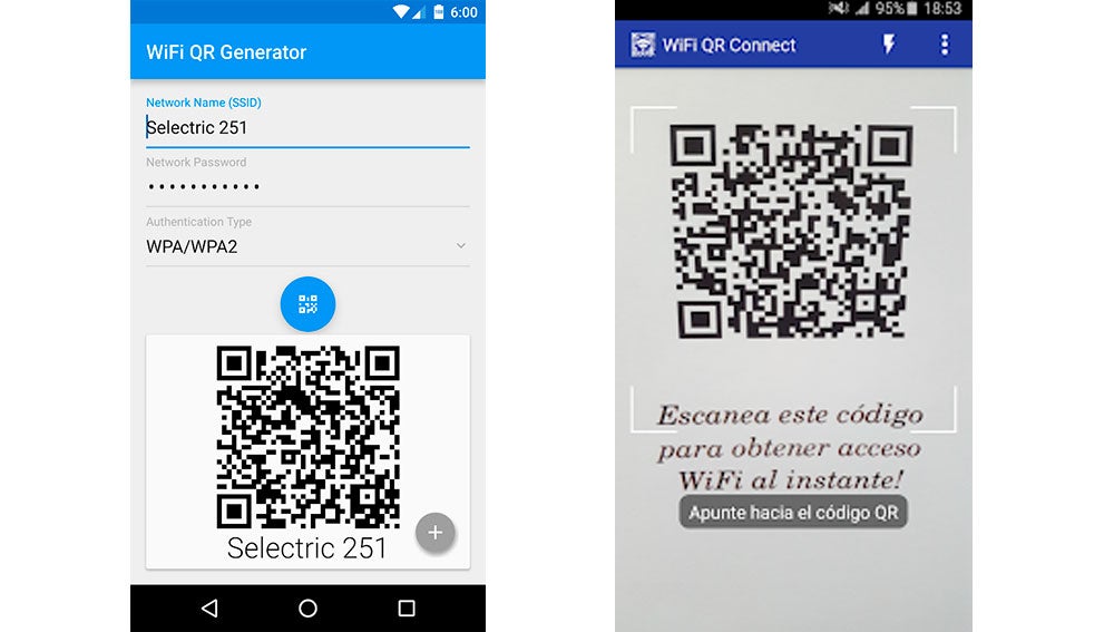 Apps para compartir la contraseña Wifi