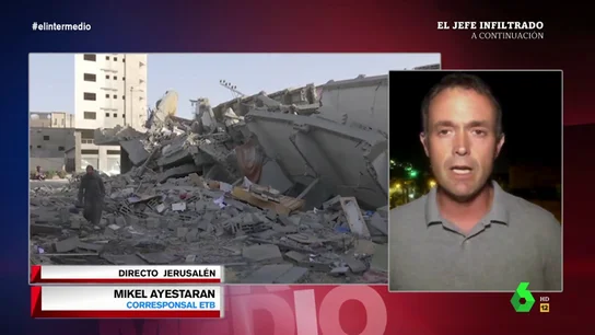 Mikel Ayestaran: "El festival de Eurovisión está en un radio de alcance de los cohetes de las milicias palestinas" Mikel Ayestaran: "El festival de Eurovisión está en un radio de alcance de los cohetes de las milicias palestinas"