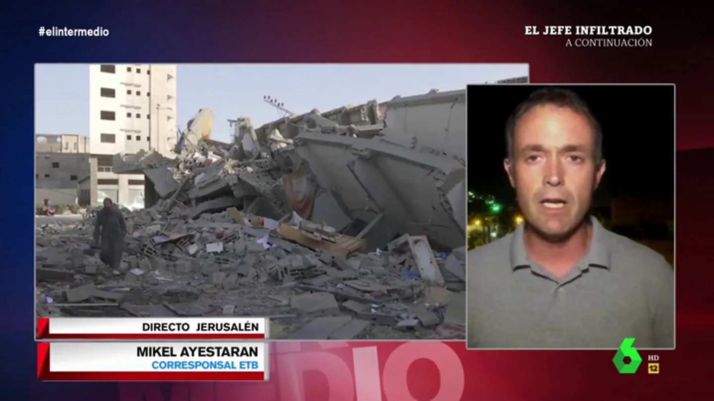Mikel Ayestaran: "El festival de Eurovisión está en un radio de alcance de los cohetes de las milicias palestinas" Mikel Ayestaran: "El festival de Eurovisión está en un radio de alcance de los cohetes de las milicias palestinas"