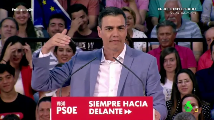 El líder del PSOE, Pedro Sánchez