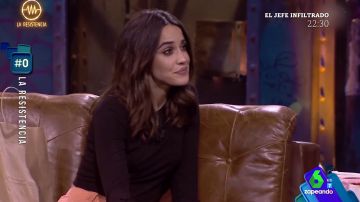 La actriz Macarena García