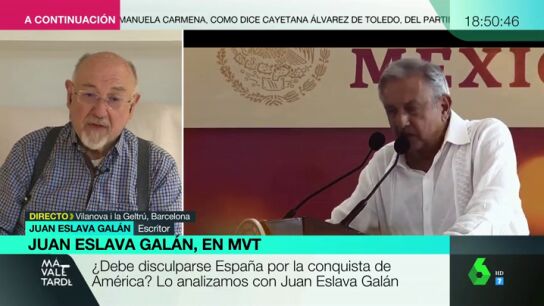 El an&aacute;lisis de Juan Eslava Gal&aacute;n sobre la conquista espa&ntilde;ola: "No eran indios inocentes como nos hacen creer"