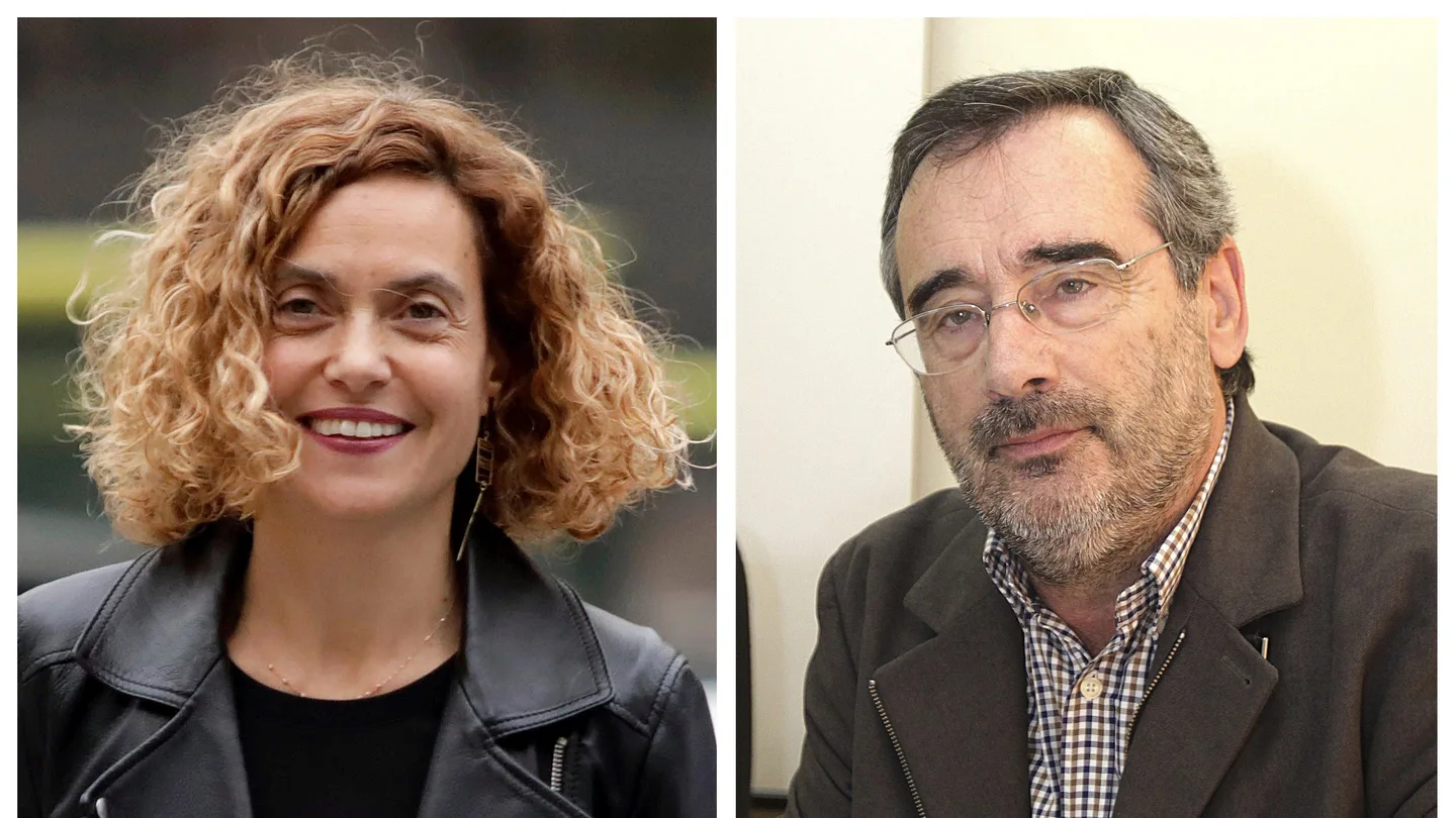 Meritxell Batet y Manuel Cruz Meritxell Batet y Manuel Cruz
