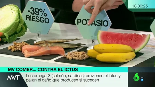 Estos son los alimentos que pueden reducir el riesgo de sufrir un ictus hasta un 40% Estos son los alimentos que pueden reducir el riesgo de sufrir un ictus hasta un 40%