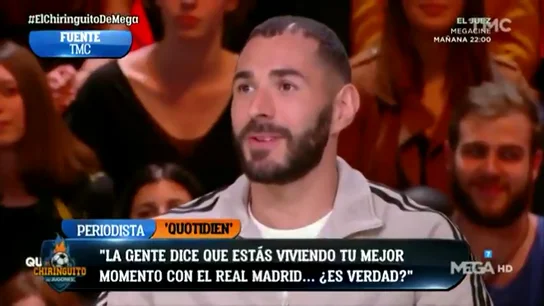 Benzema: "¿El mejor momento de mi carrera? Sí, creo que sí" Benzema: "¿El mejor momento de mi carrera? Sí, creo que sí"