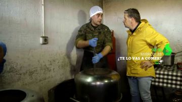 Alberto Chicote se mete en el Ejército para conocer la comida de los militares