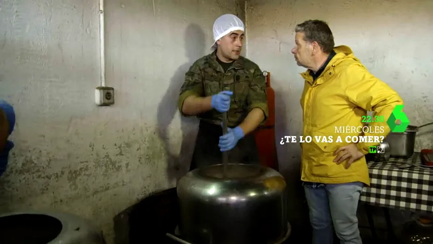 Alberto Chicote se mete en el Ejército para conocer la comida de los militares