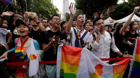 Taiwán legaliza el matrimonio homosexual y se convierte en el país pionero en el continente asiático Taiwán legaliza el matrimonio homosexual y se convierte en el país pionero en el continente asiático